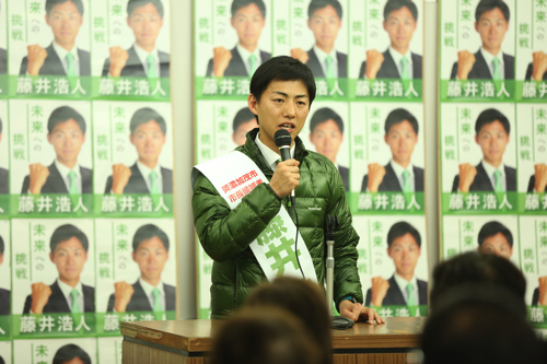 美濃加茂市長選挙7日目（1.28）